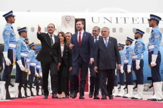 The U.S. Vice President JD Vance landed at Nur Khan airbase for Islamabad Talks with Iran